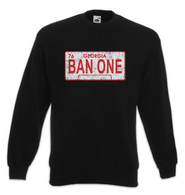 Urban Backwoods Sweatshirt Ban One Sign License Plate Sweatshirt Smokey And günstig online kaufen