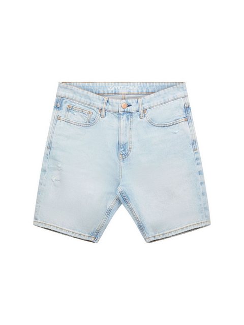 Esprit Jeansshorts Schmale Jeansshorts mit mittelhohem Bund günstig online kaufen