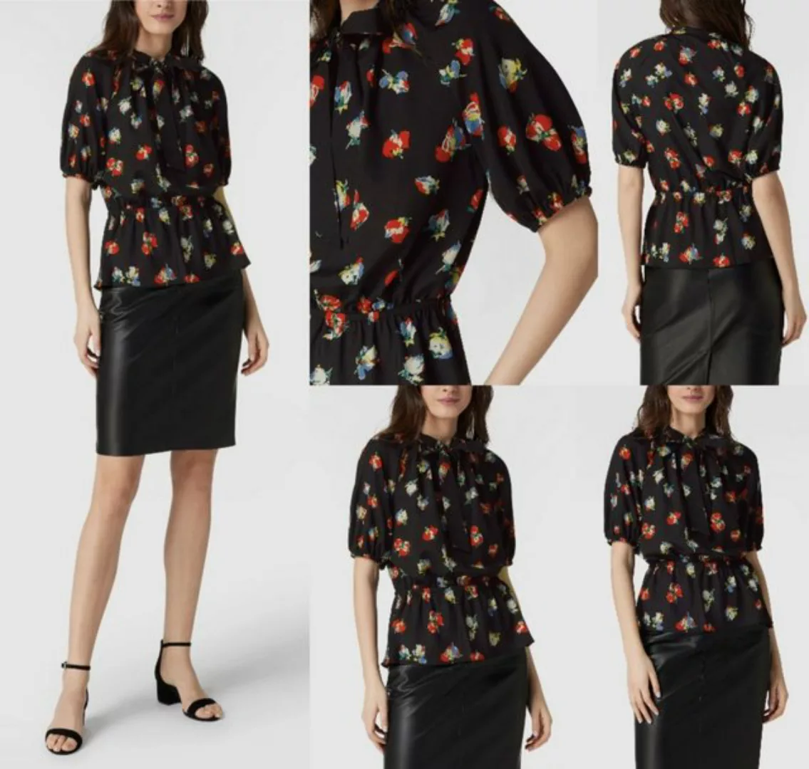 Ralph Lauren T-Shirt LAUREN RALPH LAUREN Tie-neck Floral Blouse Hemd Blusen günstig online kaufen