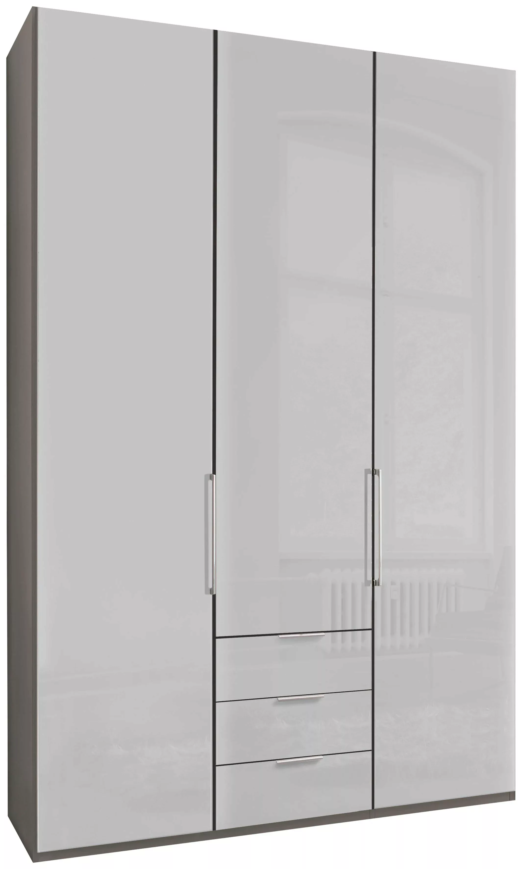 WIEMANN Drehtürenschrank "Monaco", mit Glasfront sowie hochwertigen Beschlä günstig online kaufen