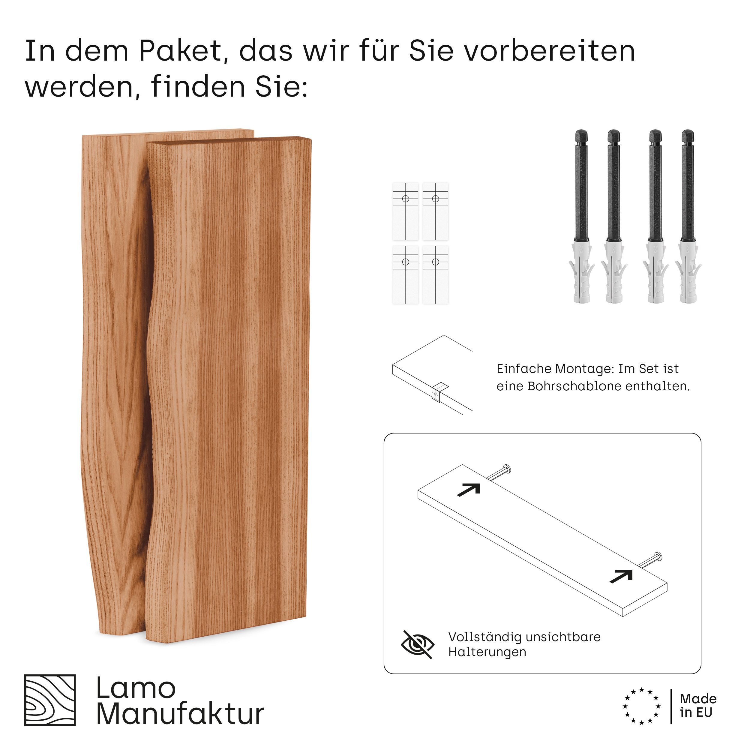LAMO Manufaktur Wandregal LAMO Manufaktur 2 günstig online kaufen