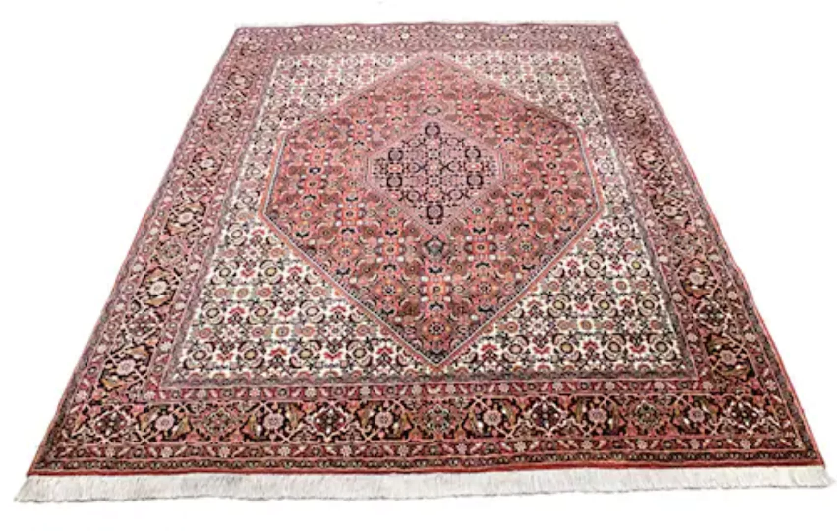 morgenland Teppich »Bidjar Zanjan Teppich handgeknüpft braun«, rechteckig günstig online kaufen