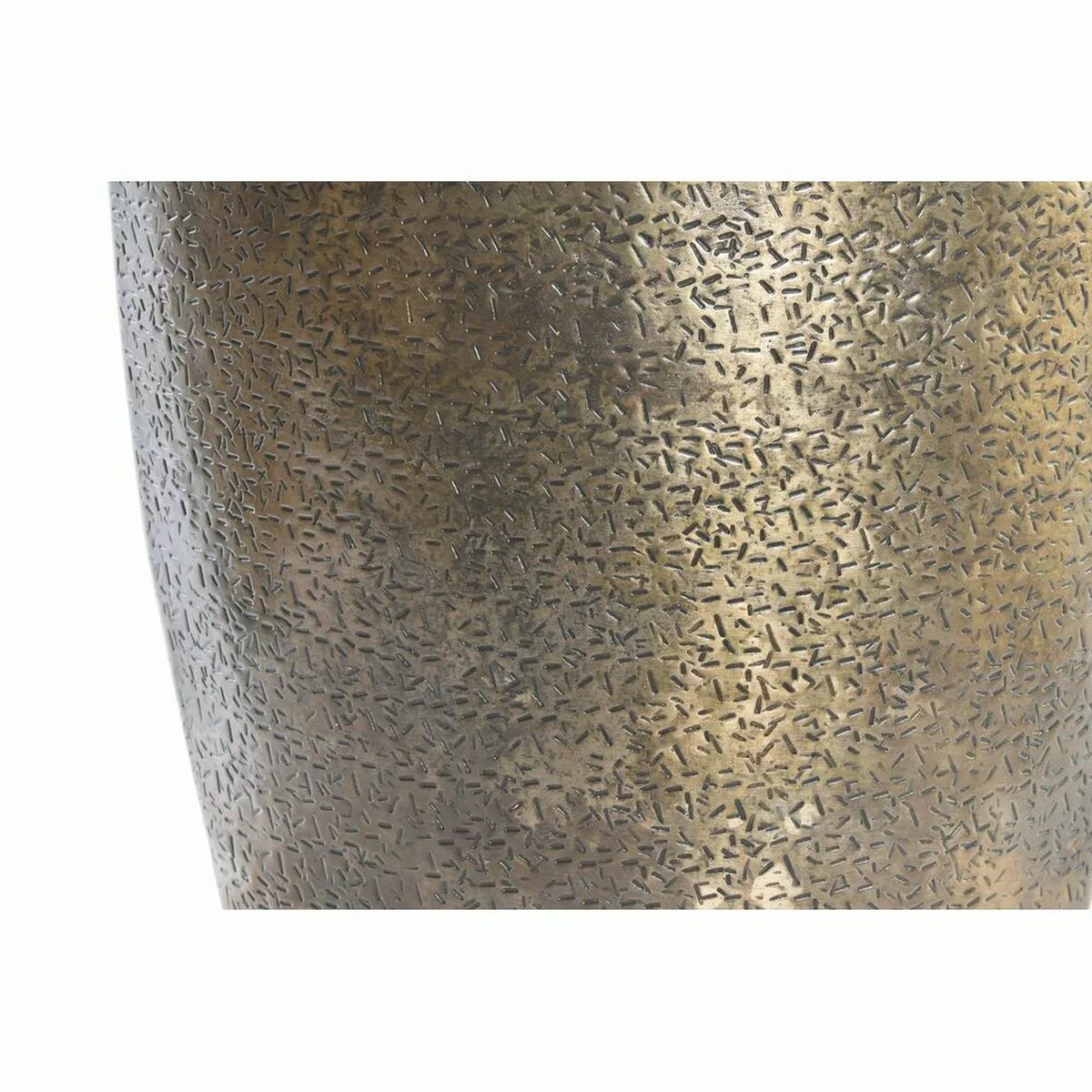 Vase Dkd Home Decor Golden Silberfarben Aluminium (20 X 12 X 36 Cm) (2 Stüc günstig online kaufen