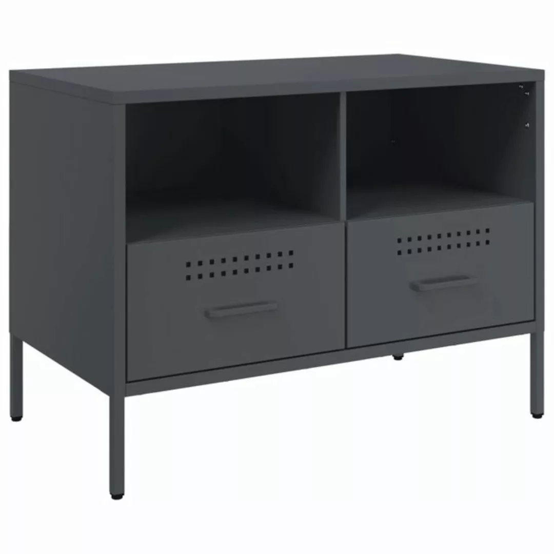 vidaXL Schrankmodule TV-Schrank Anthrazit 68x39x50,5 cm Stahl günstig online kaufen