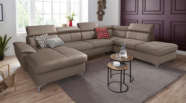 exxpo - sofa fashion Wohnlandschaft "Azzano, aufwendige Detailverarbeitung, günstig online kaufen