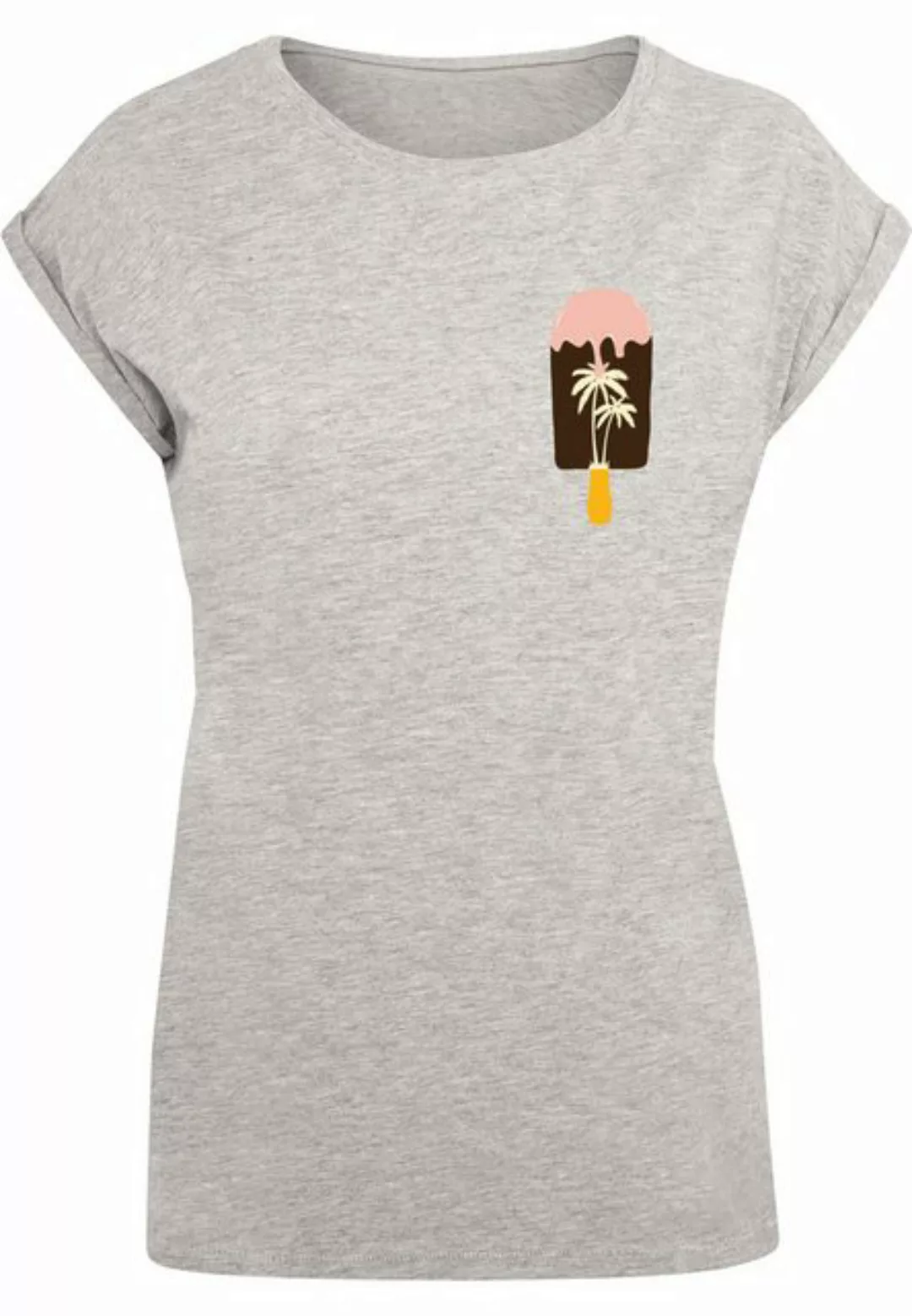 Merchcode T-Shirt Merchcode Damen Ladies Summer - Icecream T-Shirt (1-tlg) günstig online kaufen