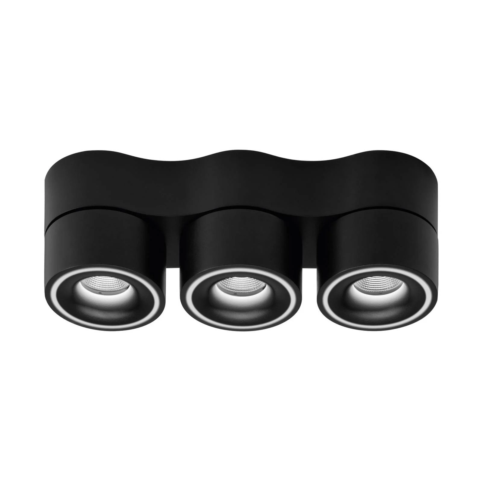 Egger Clippo Trio LED-Strahler, schwarz, dimmbar günstig online kaufen
