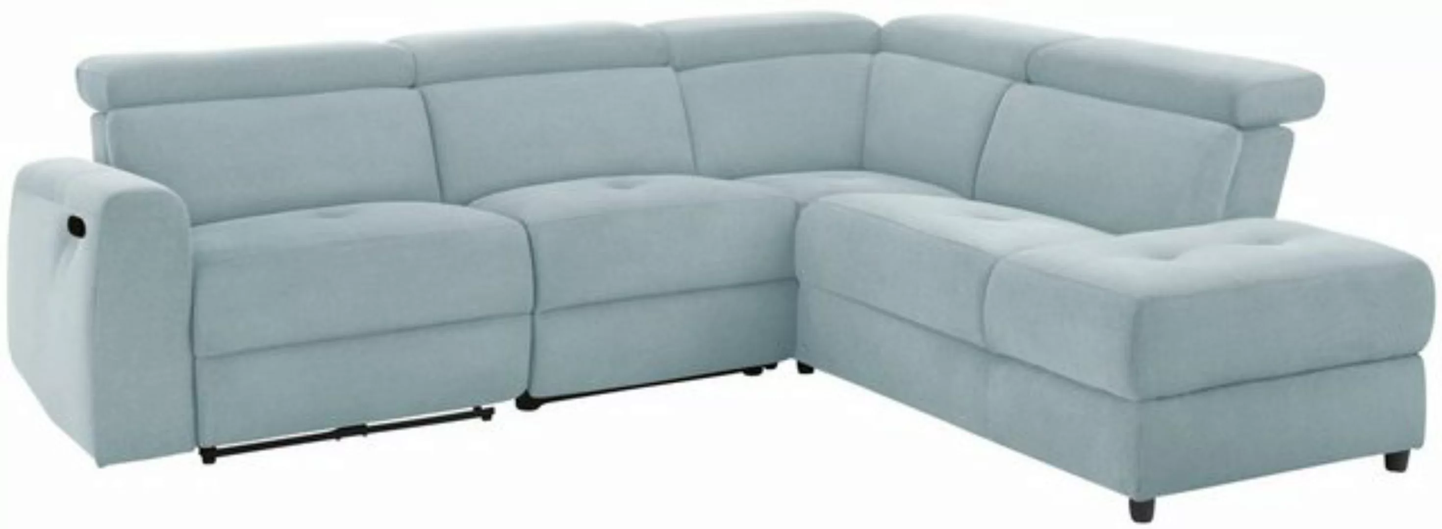 Home affaire Ecksofa "Sentrano, L-Form,", 273 cm, man. o. elektr. Relaxfunk günstig online kaufen