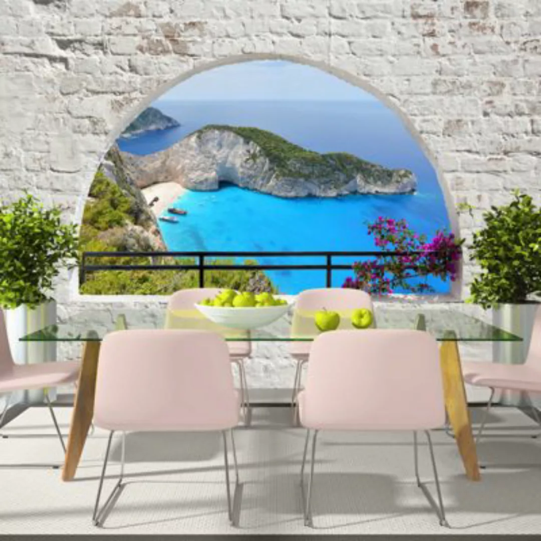 artgeist Fototapete Kalamaki, Zakynthos mehrfarbig Gr. 250 x 175 günstig online kaufen