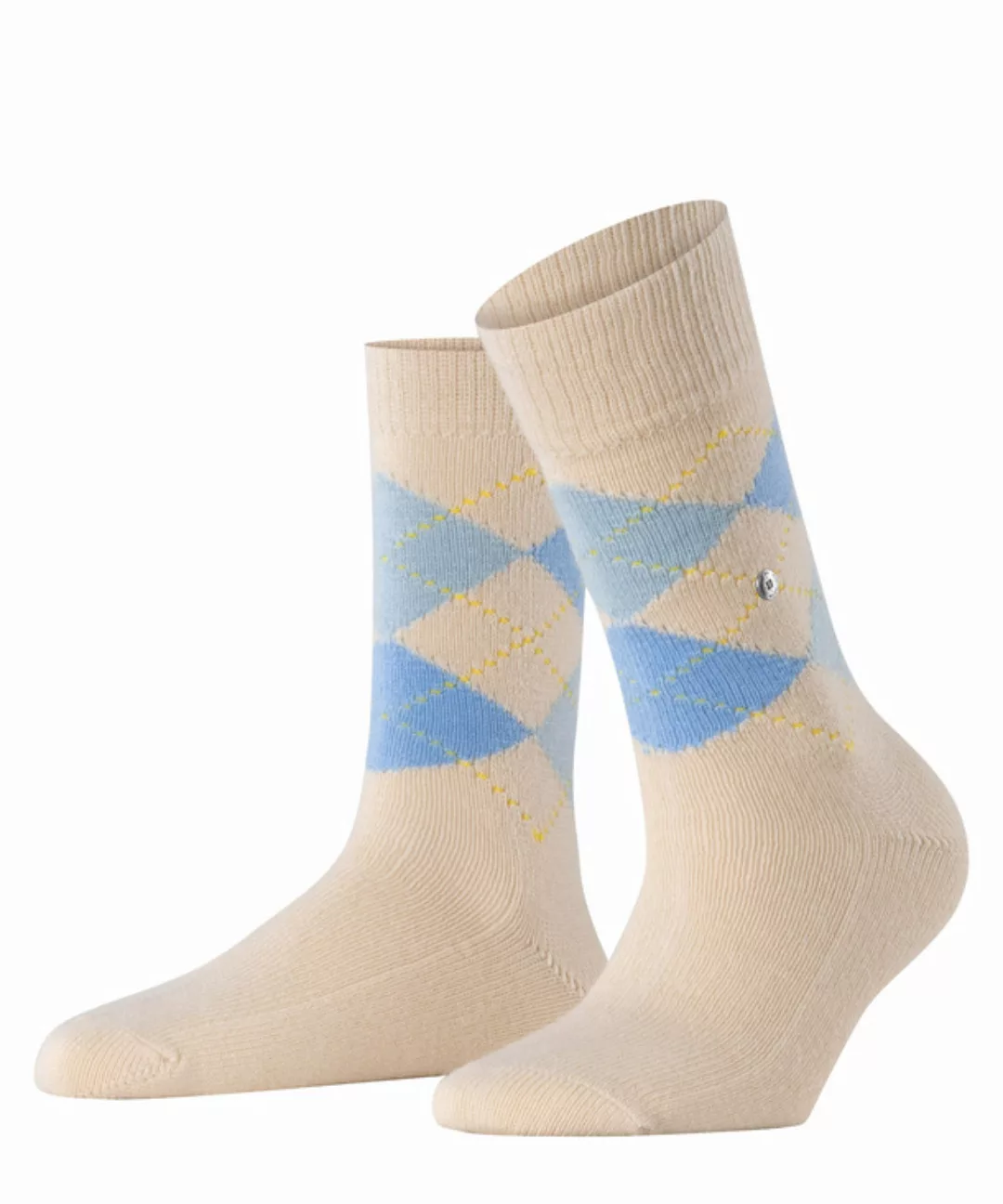 Burlington Preston Herren Socken, 40-46, Beige, Argyle, 24284-402402 günstig online kaufen