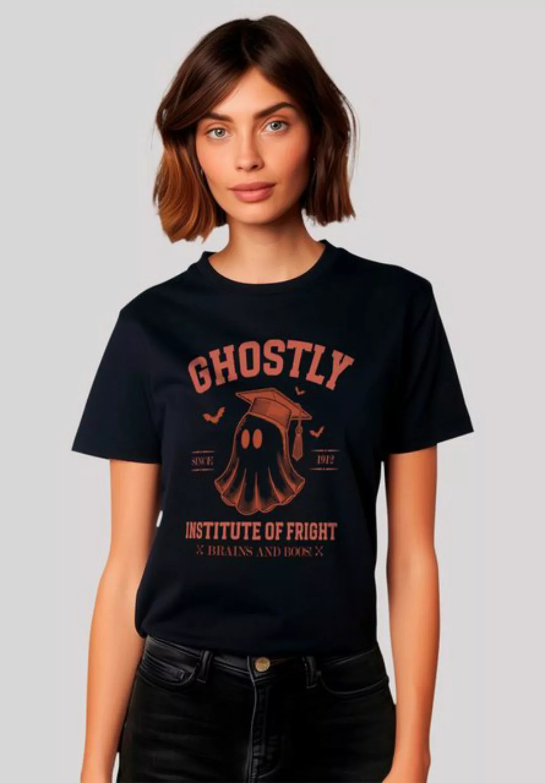 F4NT4STIC T-Shirt "Halloween University Ghostly ghost", Premium Qualität günstig online kaufen