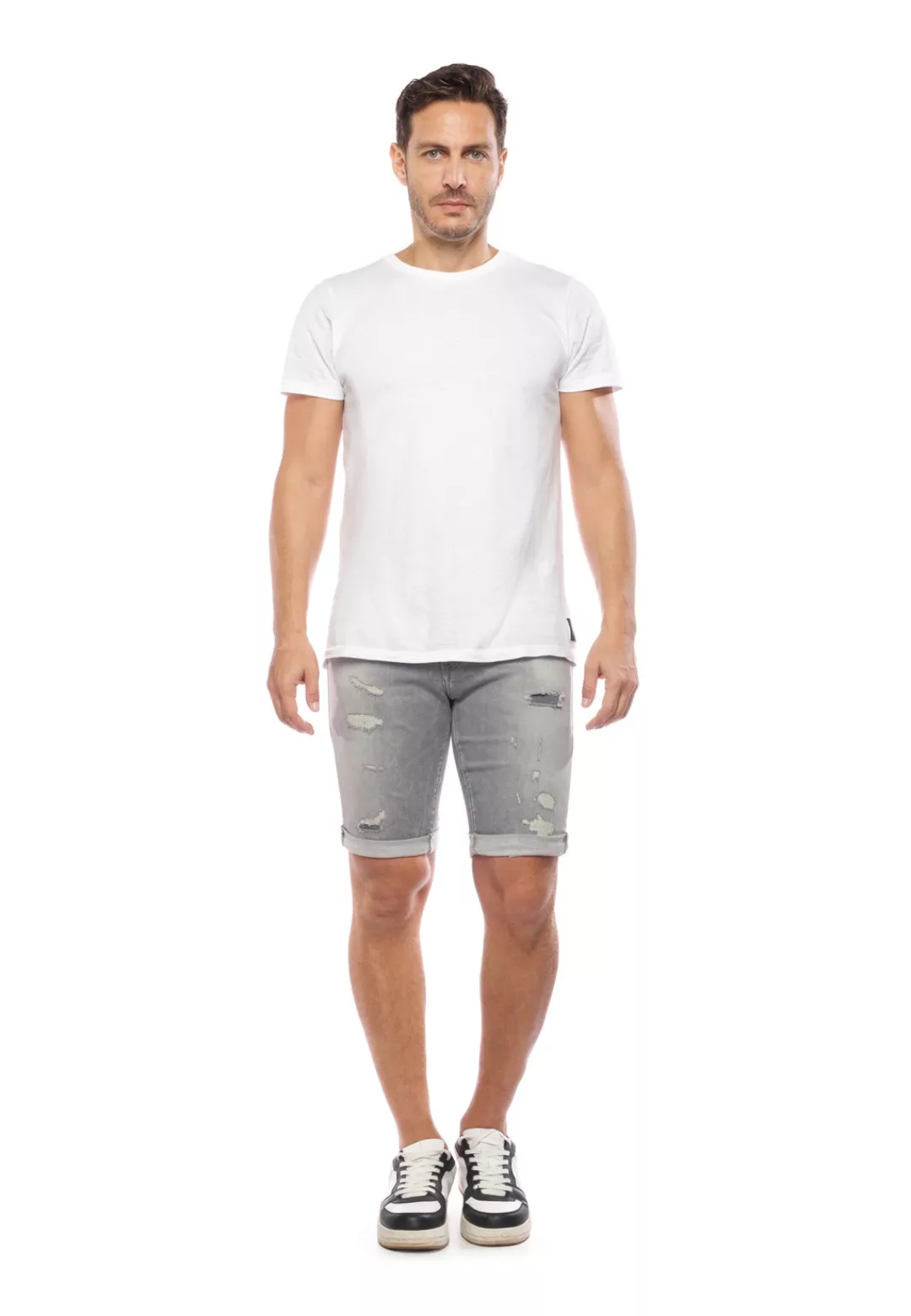 Le Temps Des Cerises Shorts, im coolen Used-Look günstig online kaufen