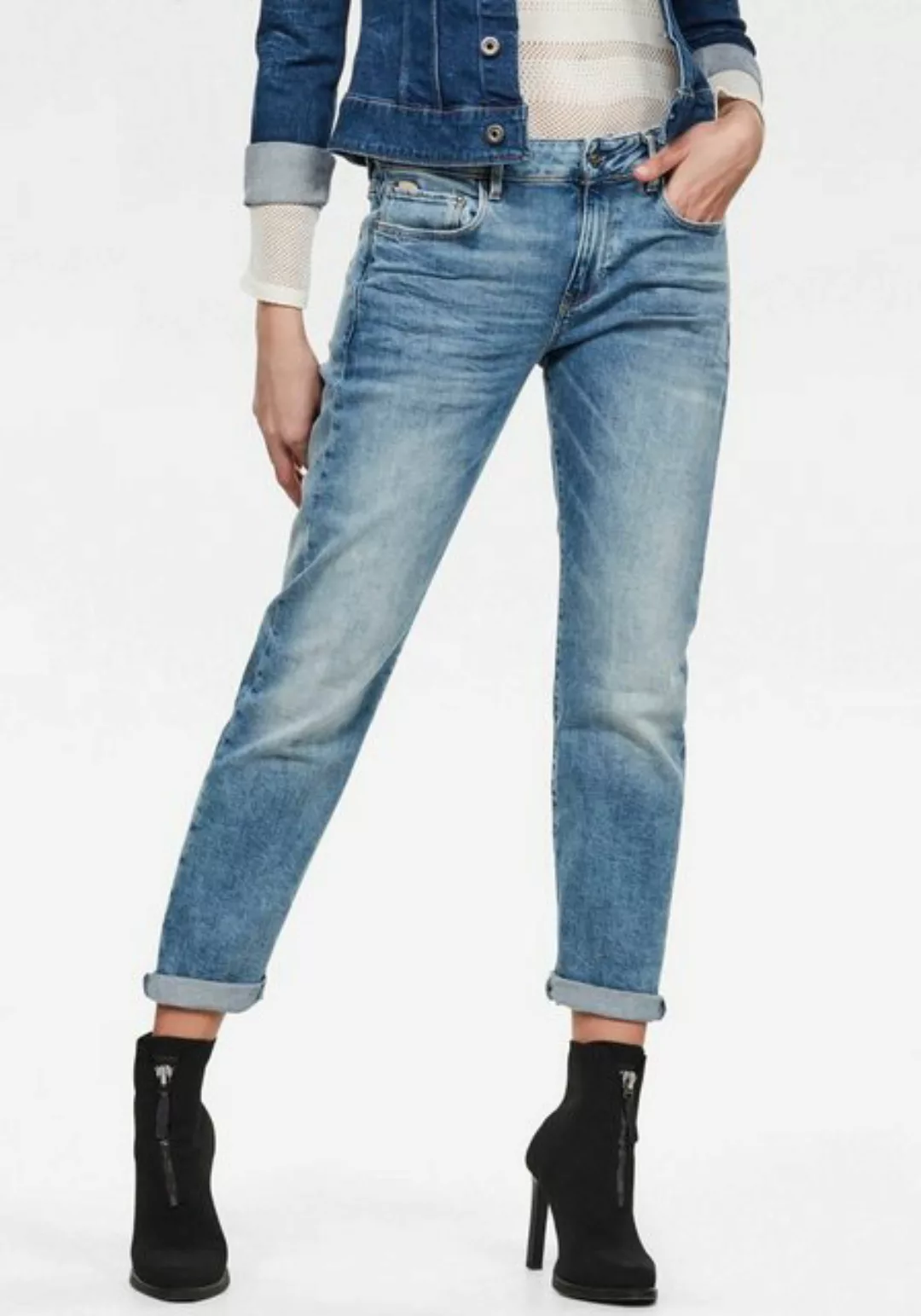 G-STAR Boyfriend-Jeans "Kate Boyfriend", mit authentischen Used Effekten günstig online kaufen