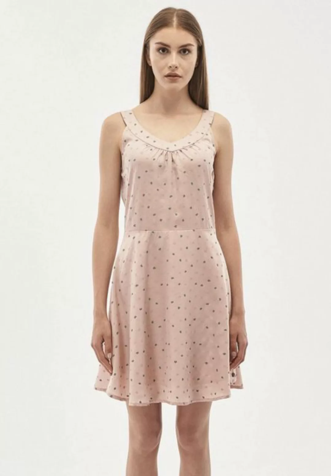 Kleid Aus Tencel Mit Allover-print günstig online kaufen