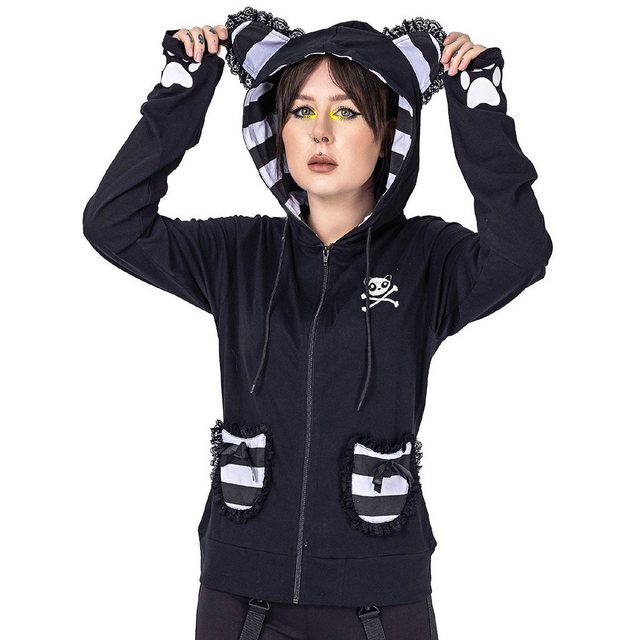 Killer Panda Kapuzensweatshirt Kapuzenjacke KP Frill Hood Cute Kawaii Anime günstig online kaufen