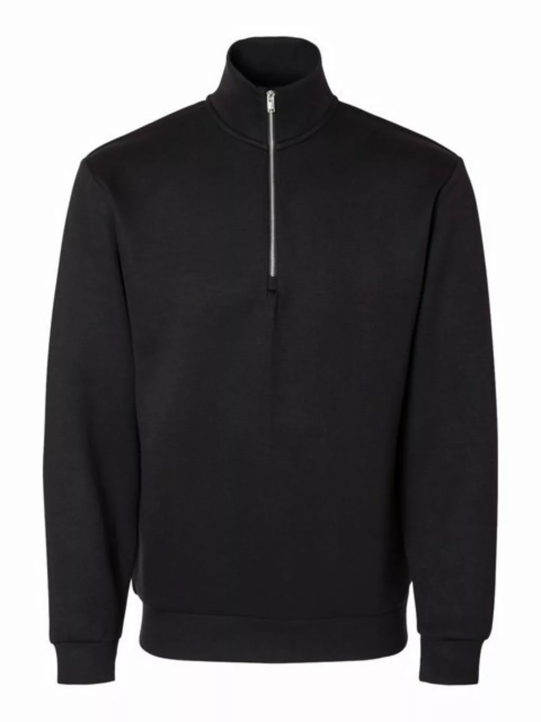 SELECTED HOMME Sweatshirt SLHEMANUEL SOFT ZIP HIGH NECK SWEAT NOOS günstig online kaufen