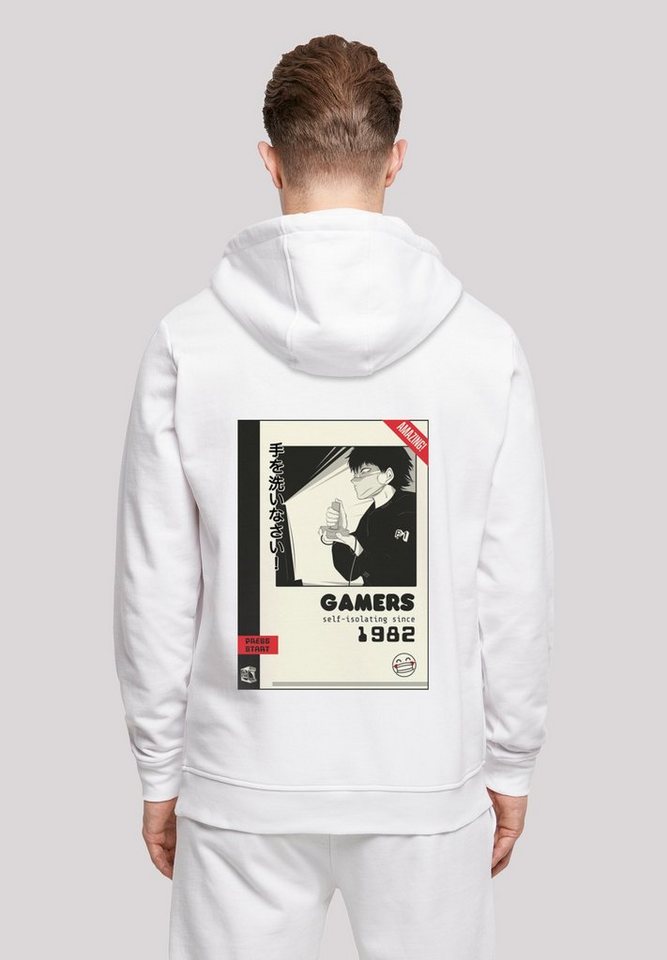 F4NT4STIC Kapuzenpullover "Retro Gaming self-isolating since 1982", Print günstig online kaufen