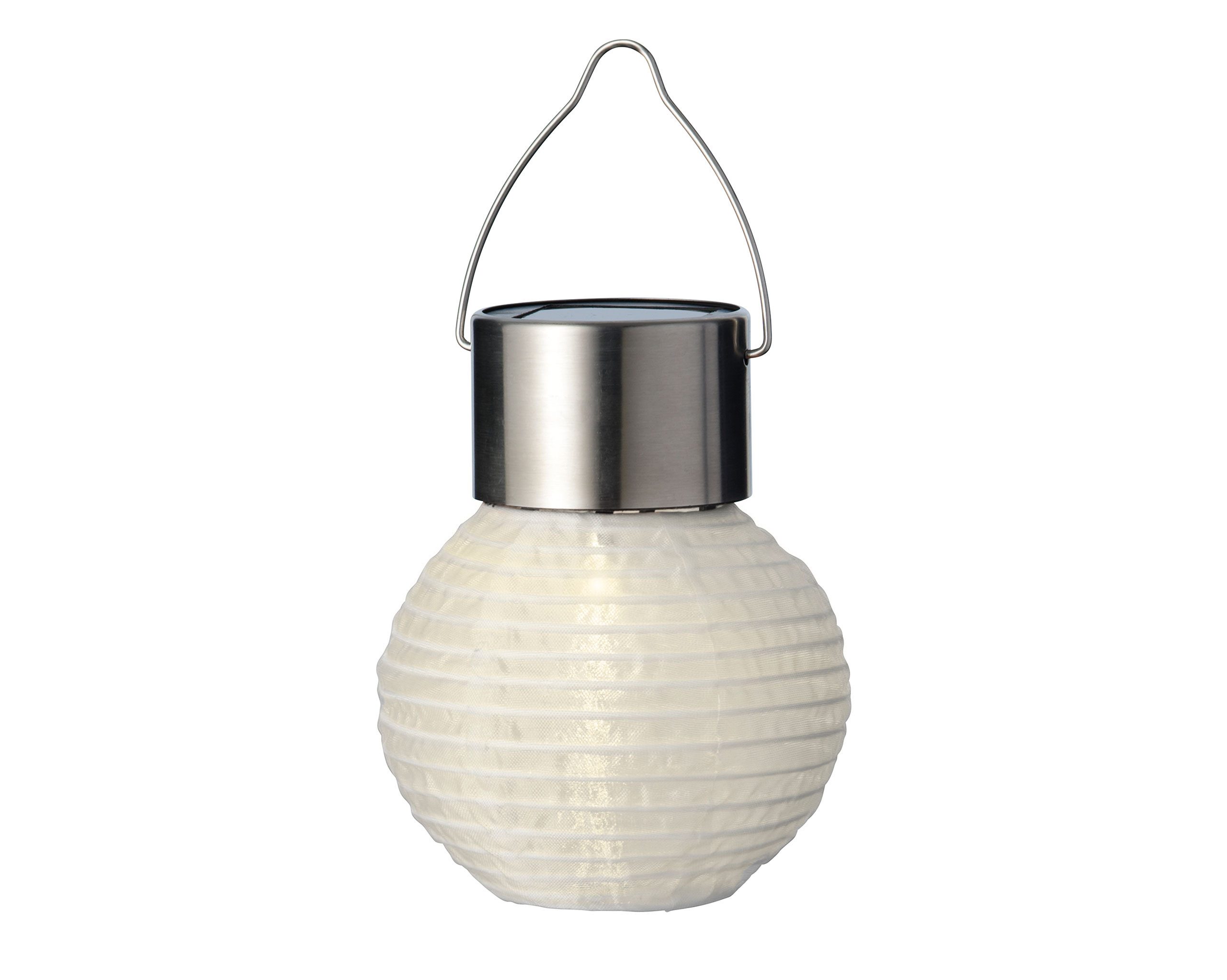 Lumineo LED Laterne, Dauerlicht, warmweiß, Solar günstig online kaufen
