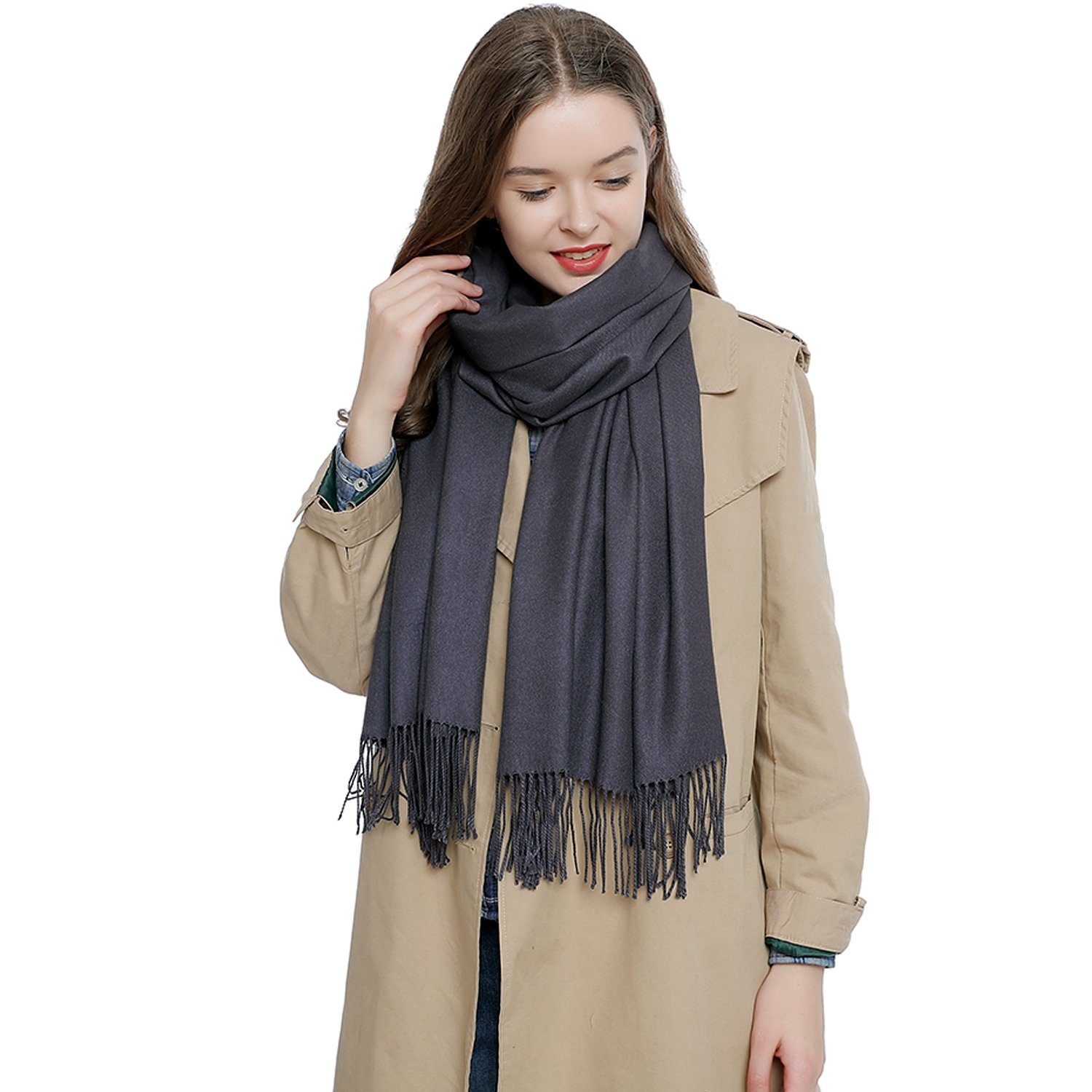 Schal Damen Schal einfarbig 185 x günstig online kaufen