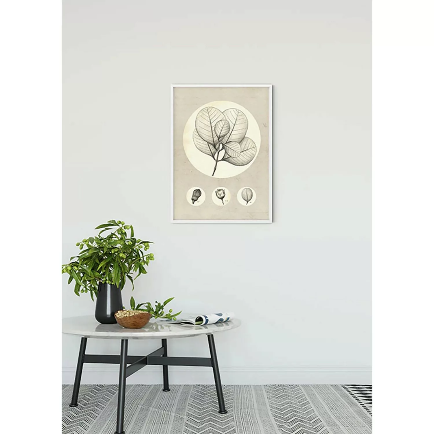 Komar Poster "Transparent Leaf", Pflanzen-Blätter, (1 St.) günstig online kaufen