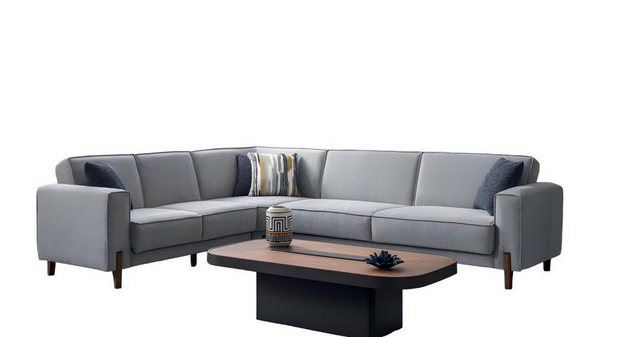 JVmoebel Ecksofa Modern Ecksofa L-form Eck Polstersofa Sitz Couch Wohnzimme günstig online kaufen