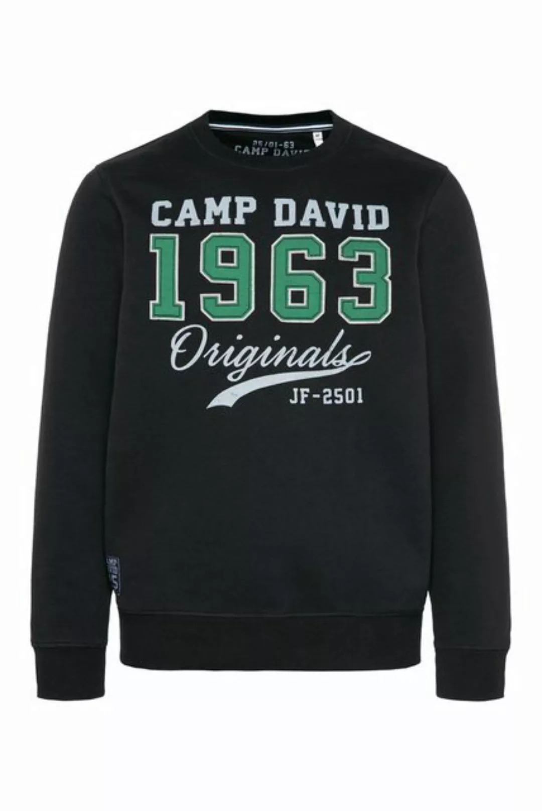 CAMP DAVID Sweater mit weicher Innenseite günstig online kaufen