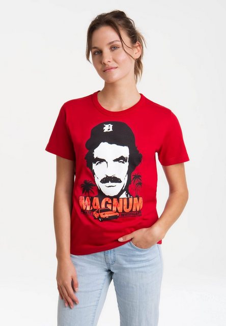 LOGOSHIRT T-Shirt "Magnum", mit coolem Print günstig online kaufen