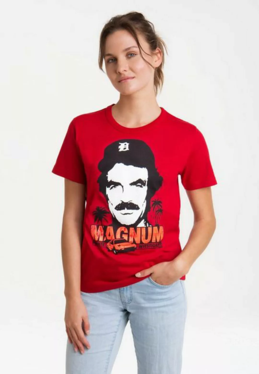 LOGOSHIRT T-Shirt Magnum mit coolem Print günstig online kaufen