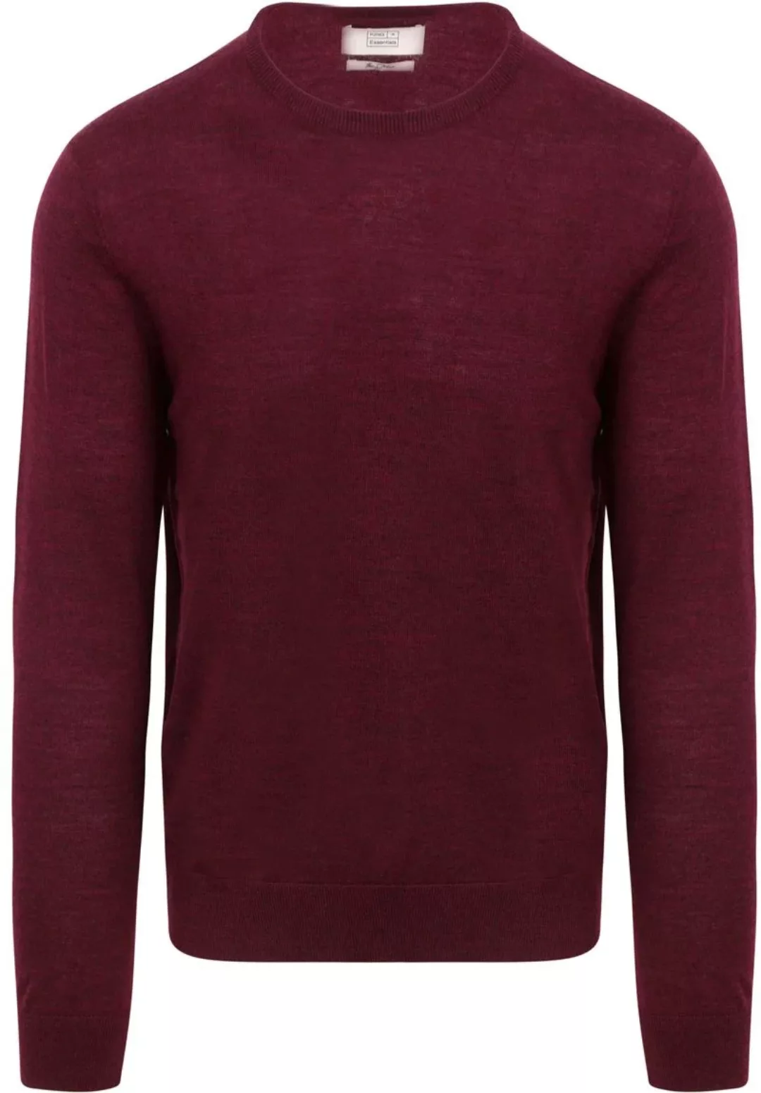 King Essentials The John Pullover Merino Burgundy - Größe XL günstig online kaufen