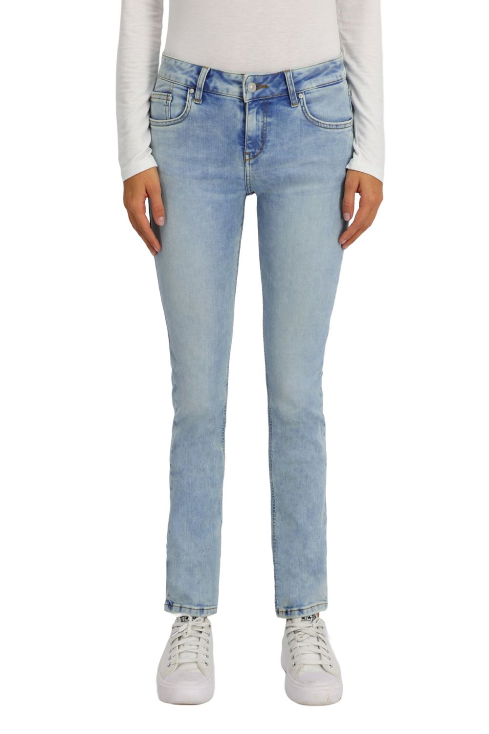 LTB Damen Jeans ASPEN Y Slim Fit - Blau - Ennio Wash günstig online kaufen