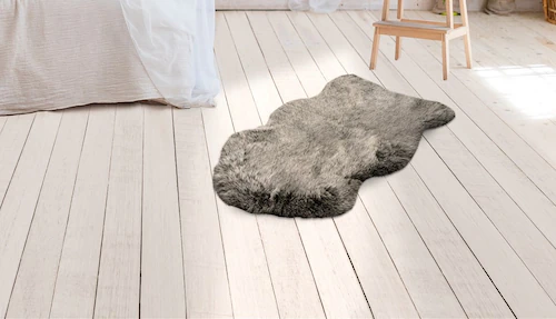 calo-deluxe Fellteppich »Emica-1000«, fellförmig, 52 mm Höhe, Kunstfell, Wo günstig online kaufen