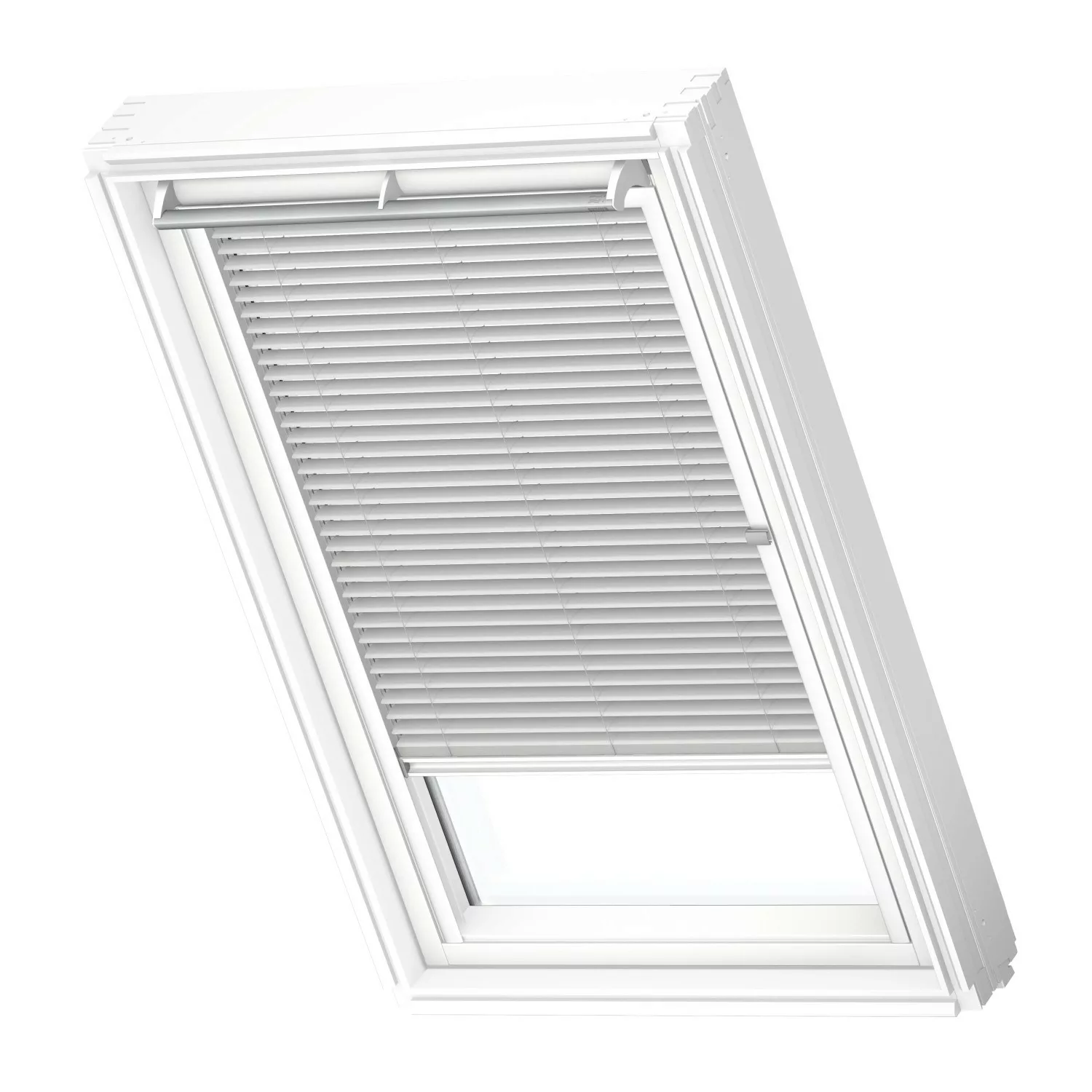 Velux Jalousie Manuell PAL PK06 7057SWL 94 cm x 118 cm Silber Gebürstet günstig online kaufen