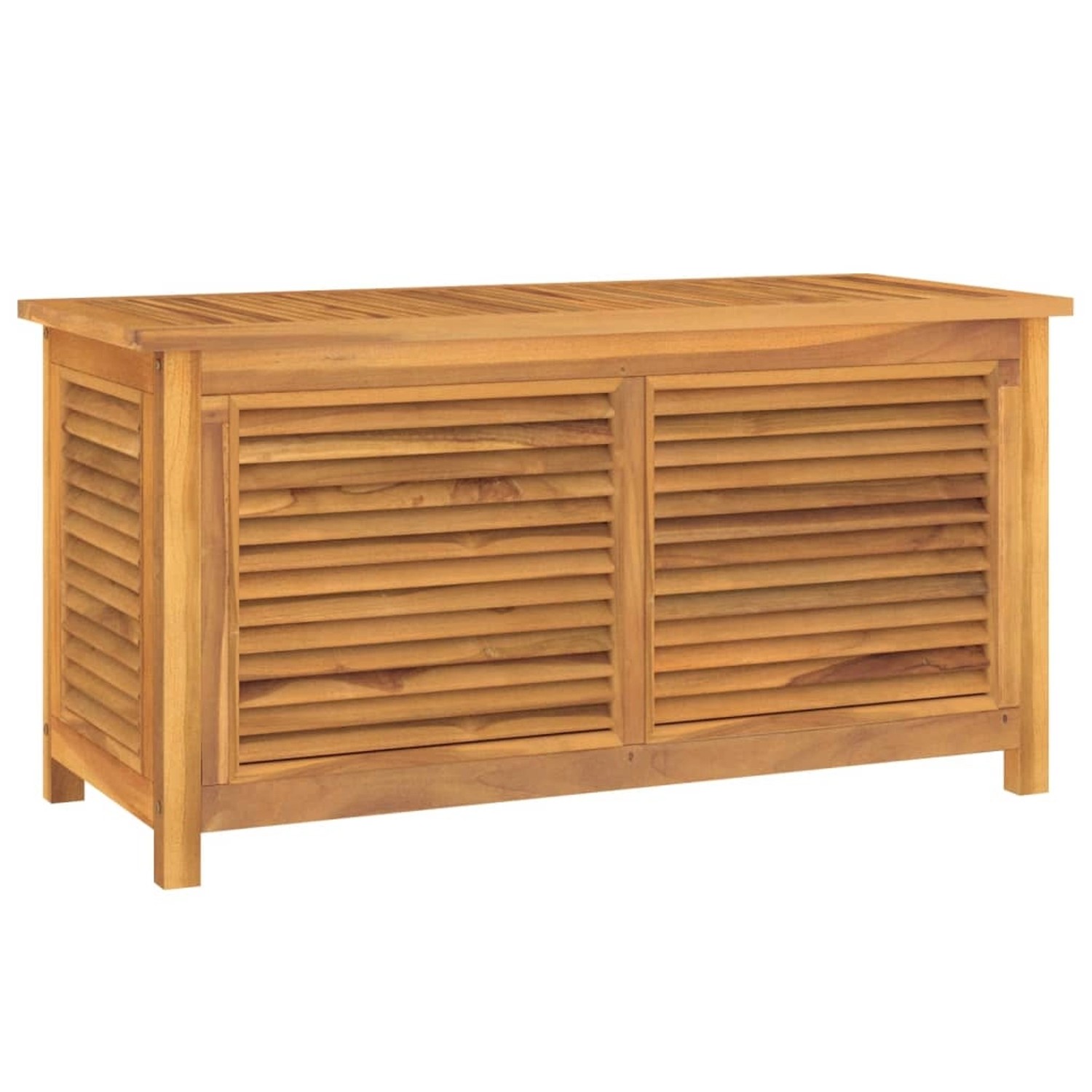 vidaXL Gartenbox mit Beutel 114x50x58 cm Massivholz Teak günstig online kaufen