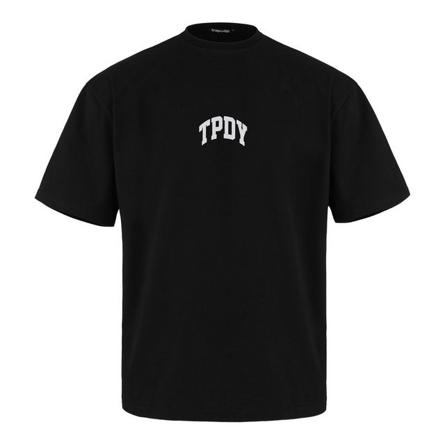 trueprodigy Oversize-Shirt Elijah Logoprint Rundhals dicker Stoff günstig online kaufen