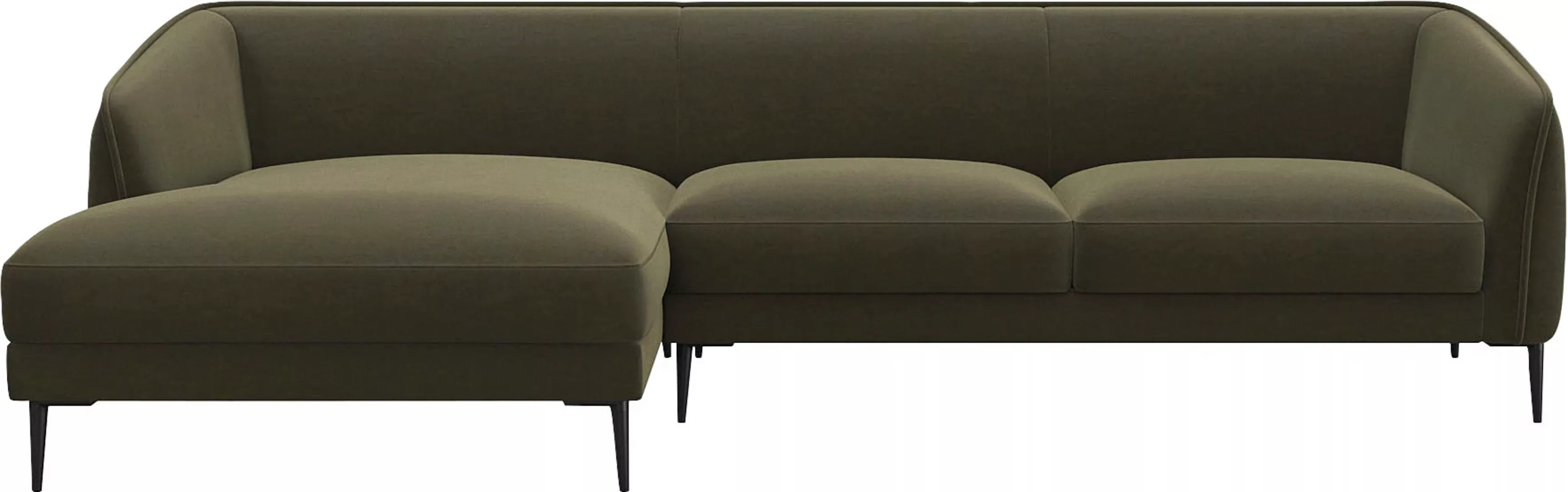 FLEXLUX Ecksofa "Belle Designsofa, L-Form, B/T 288/149 cm", Skandinavisches günstig online kaufen