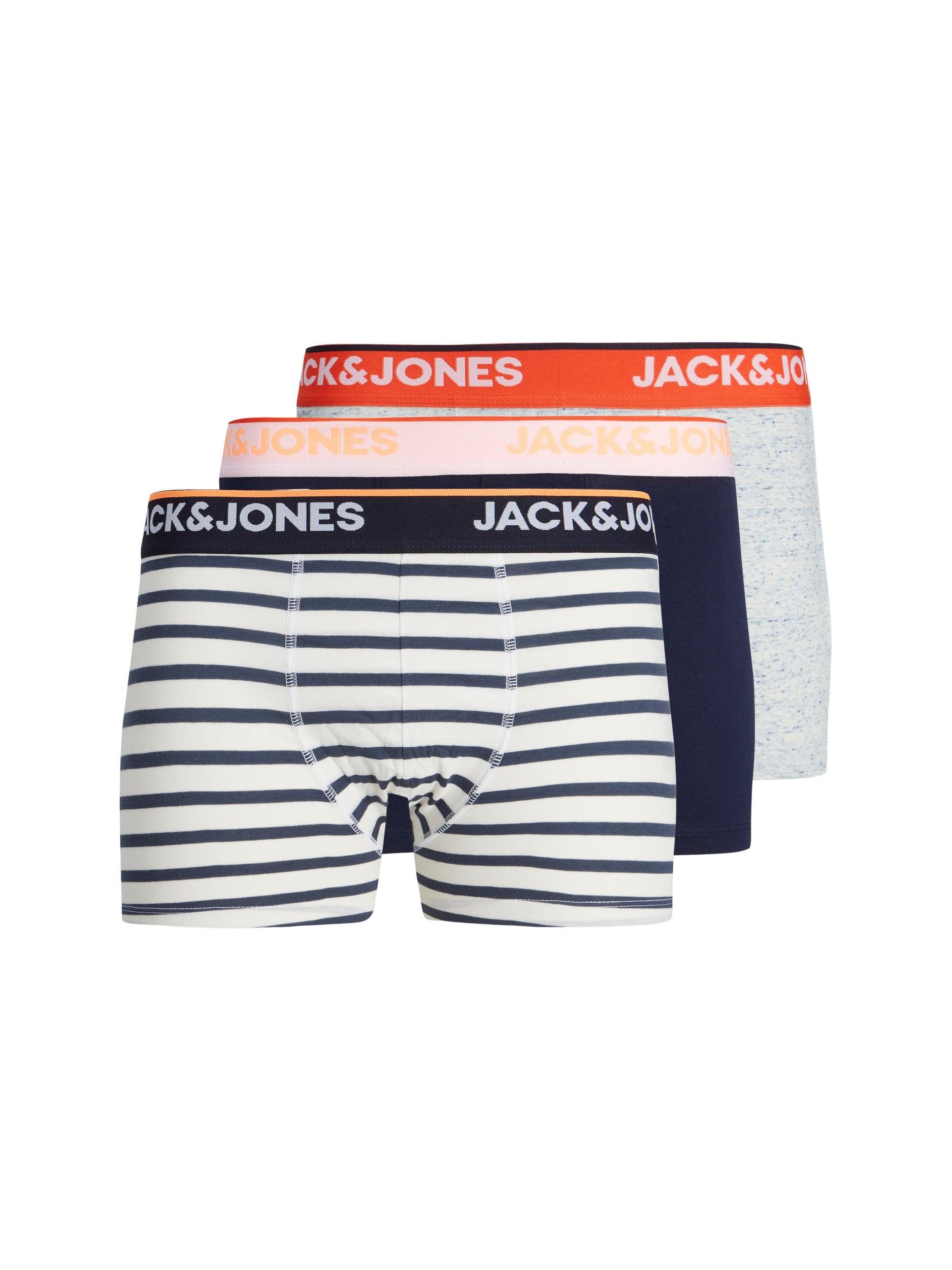 Jack & Jones Herren Boxershort JACDAVE TRUNKS 3er Pack günstig online kaufen