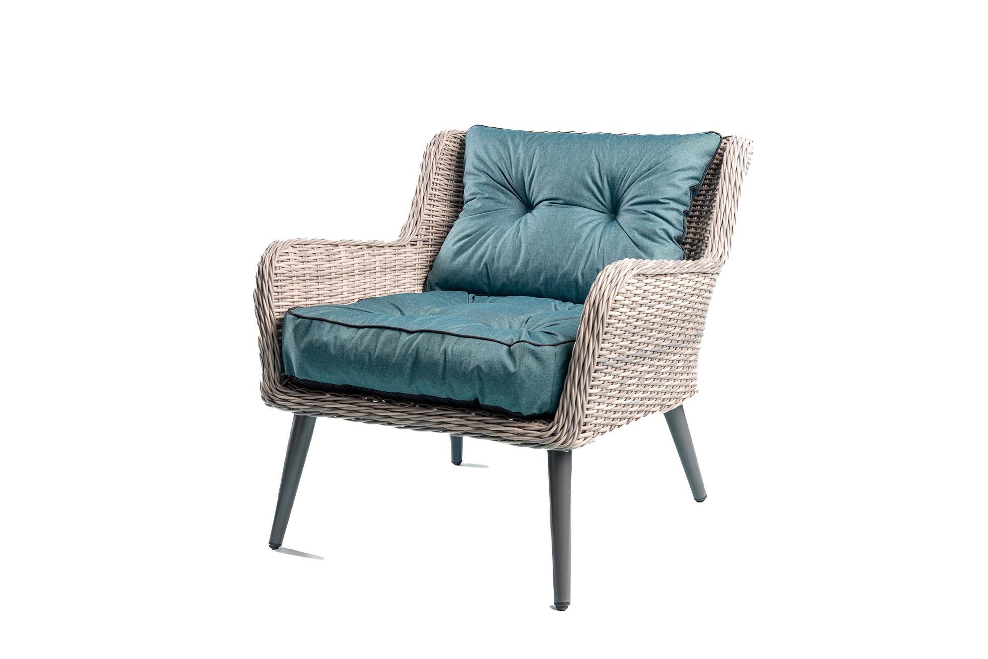 TexDeko Stuhlkissen Loungekissen Gartenpolster Set mit günstig online kaufen