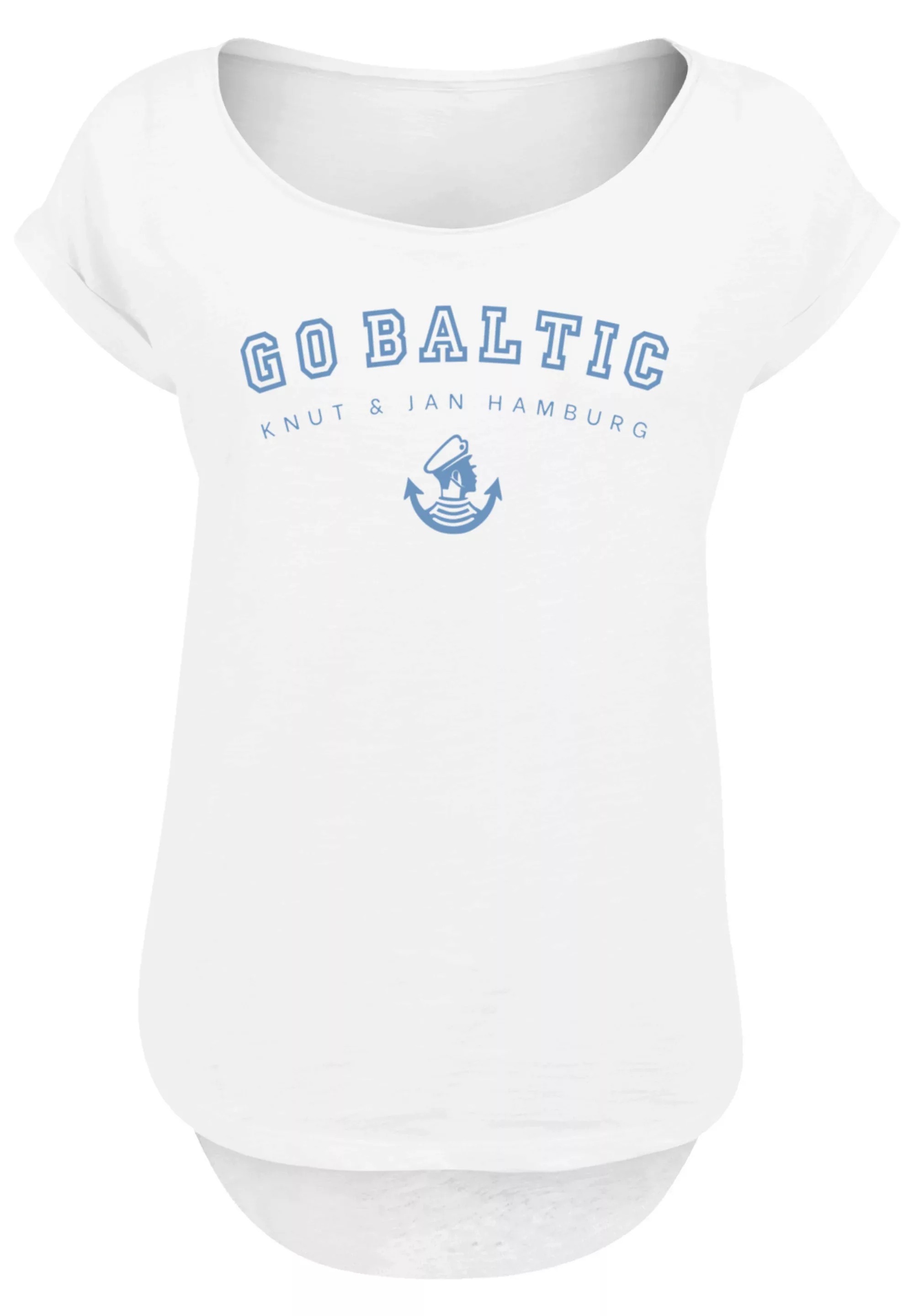 F4NT4STIC T-Shirt "Go Baltic Ostsee Knut & Jan Hamburg", Print günstig online kaufen