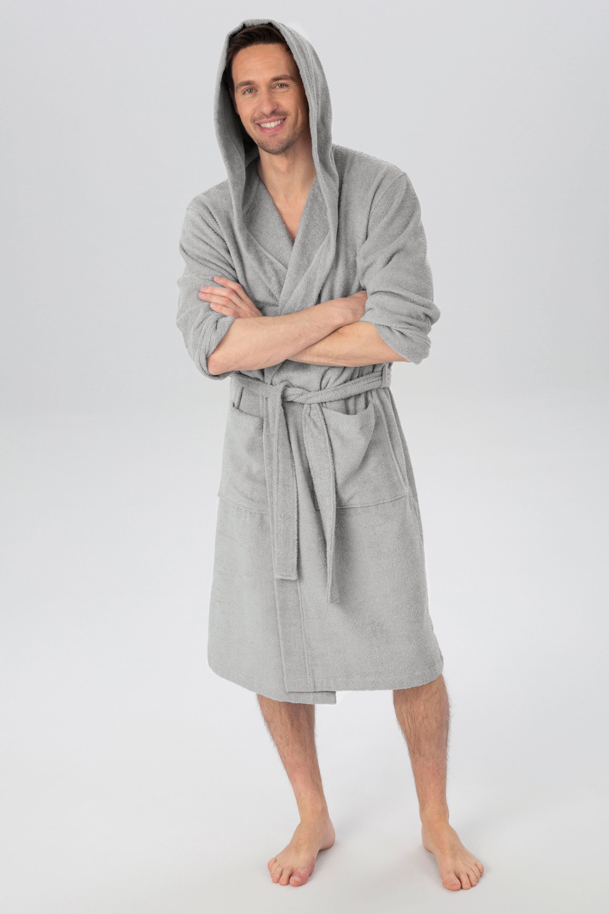 my home Unisex-Bademantel Sanremo, ideal für günstig online kaufen