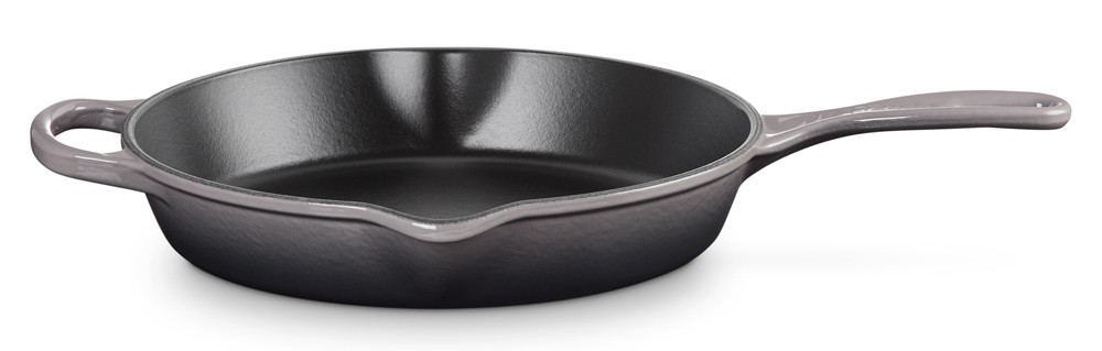 Le Creuset Brat- und Servierpfanne Hoch Gusseisen Flint Grau 26cm günstig online kaufen