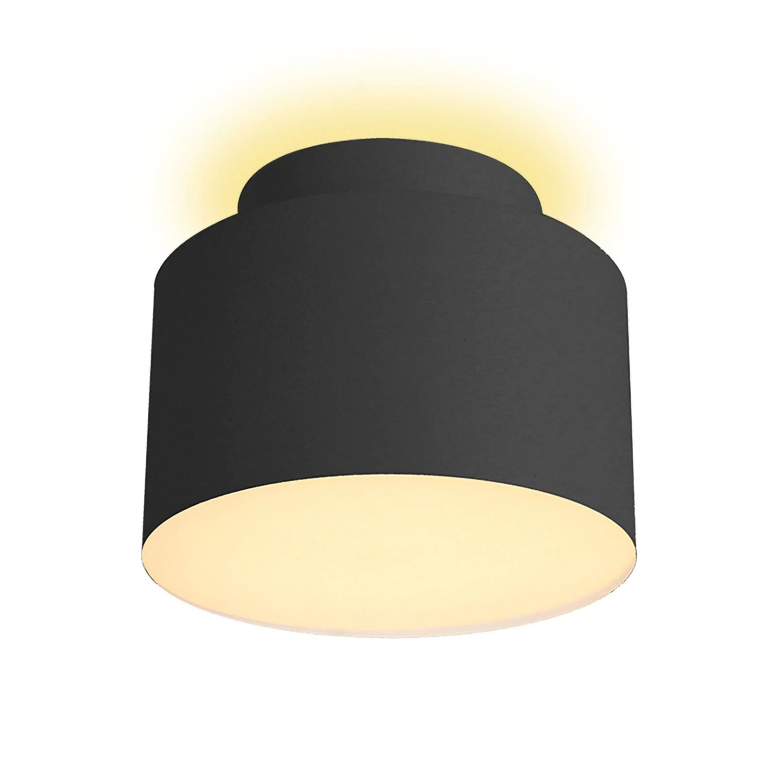 Lindby Nivoria LED-Strahler, Ø 11 cm, sandschwarz günstig online kaufen