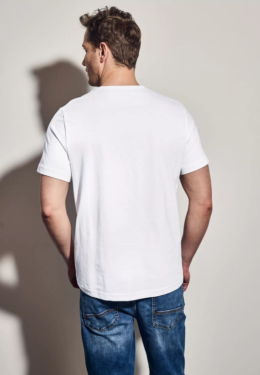 STREET ONE MEN T-Shirt, Jersey günstig online kaufen