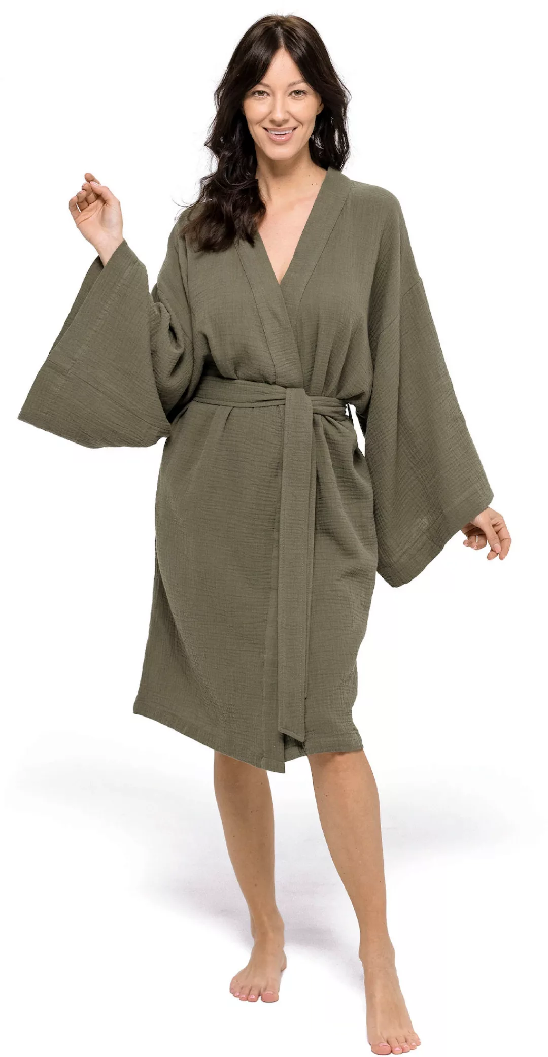 Möve Kimono "ideal für Sauna & Spa, Hotelbademantel, Morgenmantel", (1 St.) günstig online kaufen