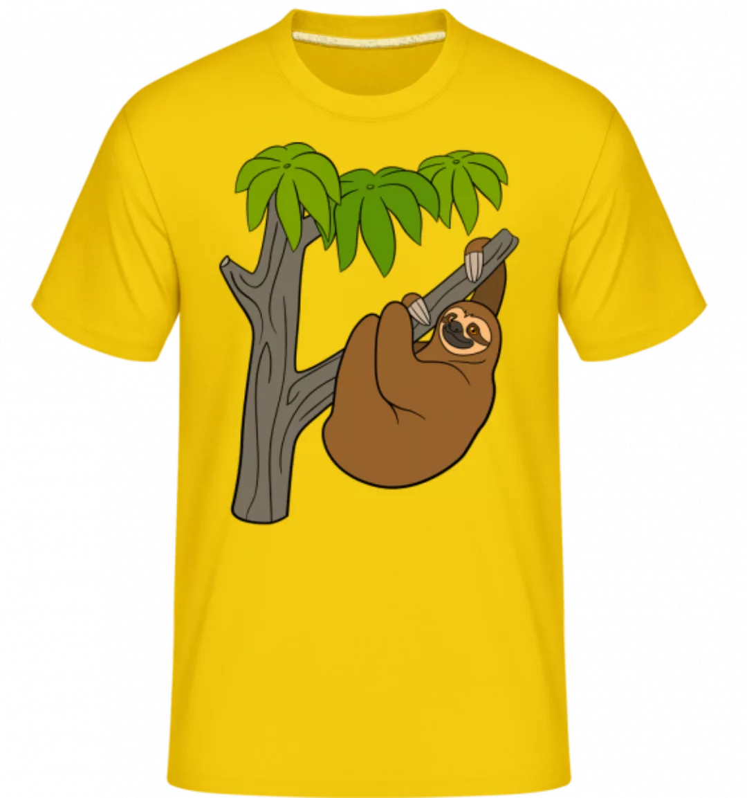 Faultier Hängt Am Baum · Shirtinator Männer T-Shirt günstig online kaufen
