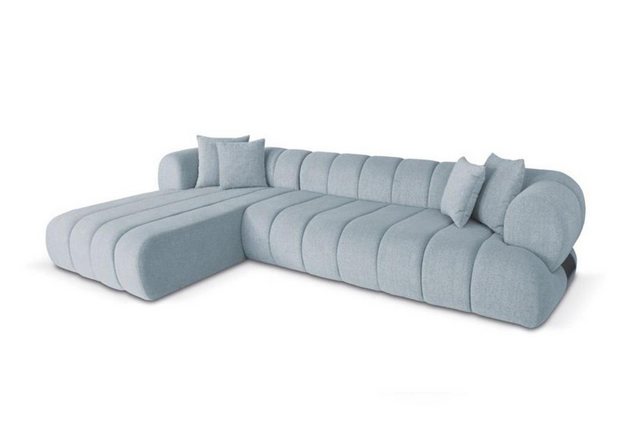 Xlmoebel Ecksofa Designer Polstermöbel mit Holzgestell in L-Form aus grauem günstig online kaufen