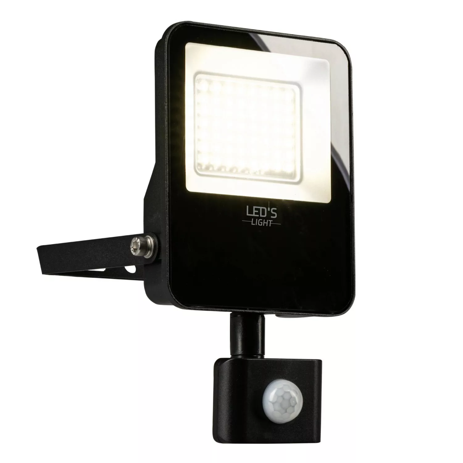 LED's Work Strahler mit Sensor 30 W 3.600 lm 4.000 K IP54 Schwarz günstig online kaufen