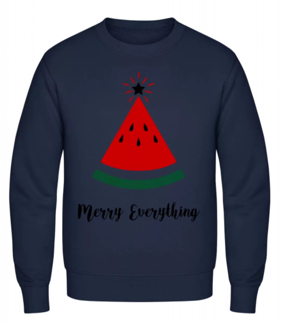 Merry Everything Christmas · Männer Pullover günstig online kaufen