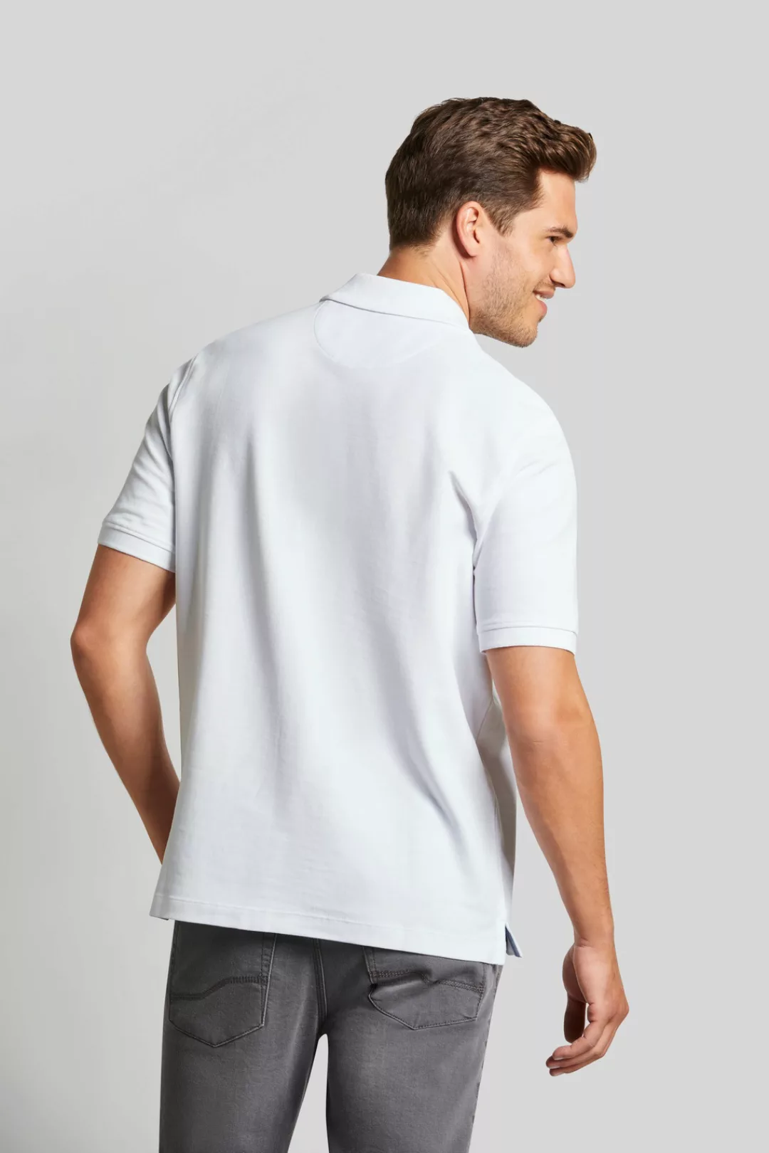 bugatti Poloshirt 8150-95030 Körpernahe Passform durch Modern Fit, 100% Bau günstig online kaufen