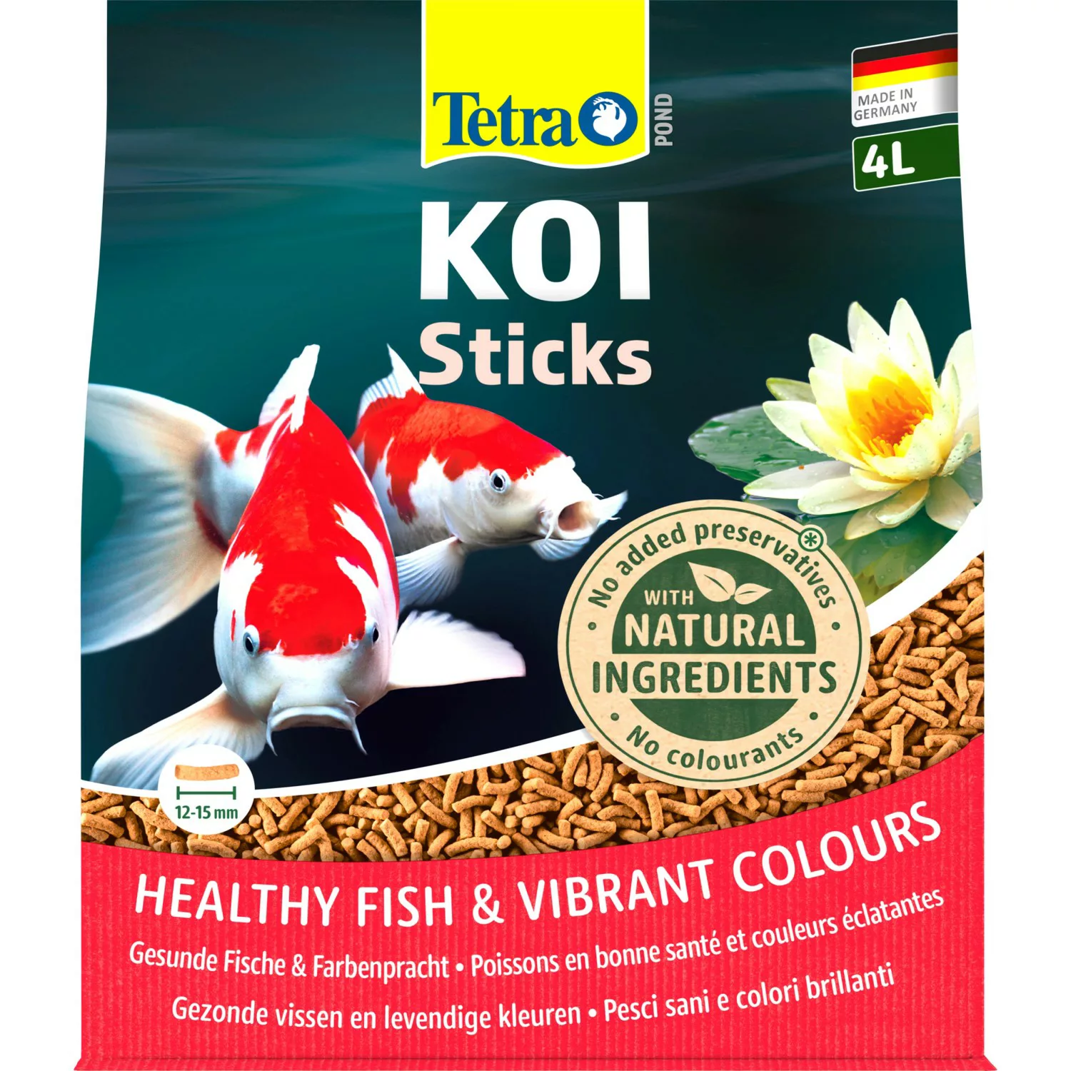 Tetra Pond Fischfutter Koi Sticks 4 l günstig online kaufen