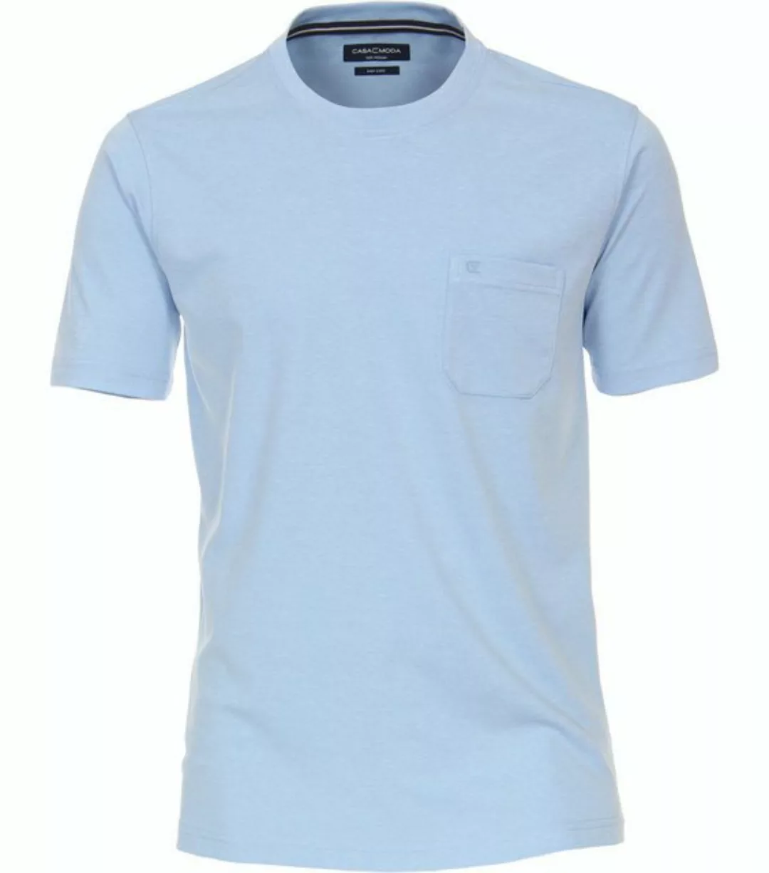 CASAMODA T-Shirt T-Shirt O-Neck SNOS 102 blau günstig online kaufen